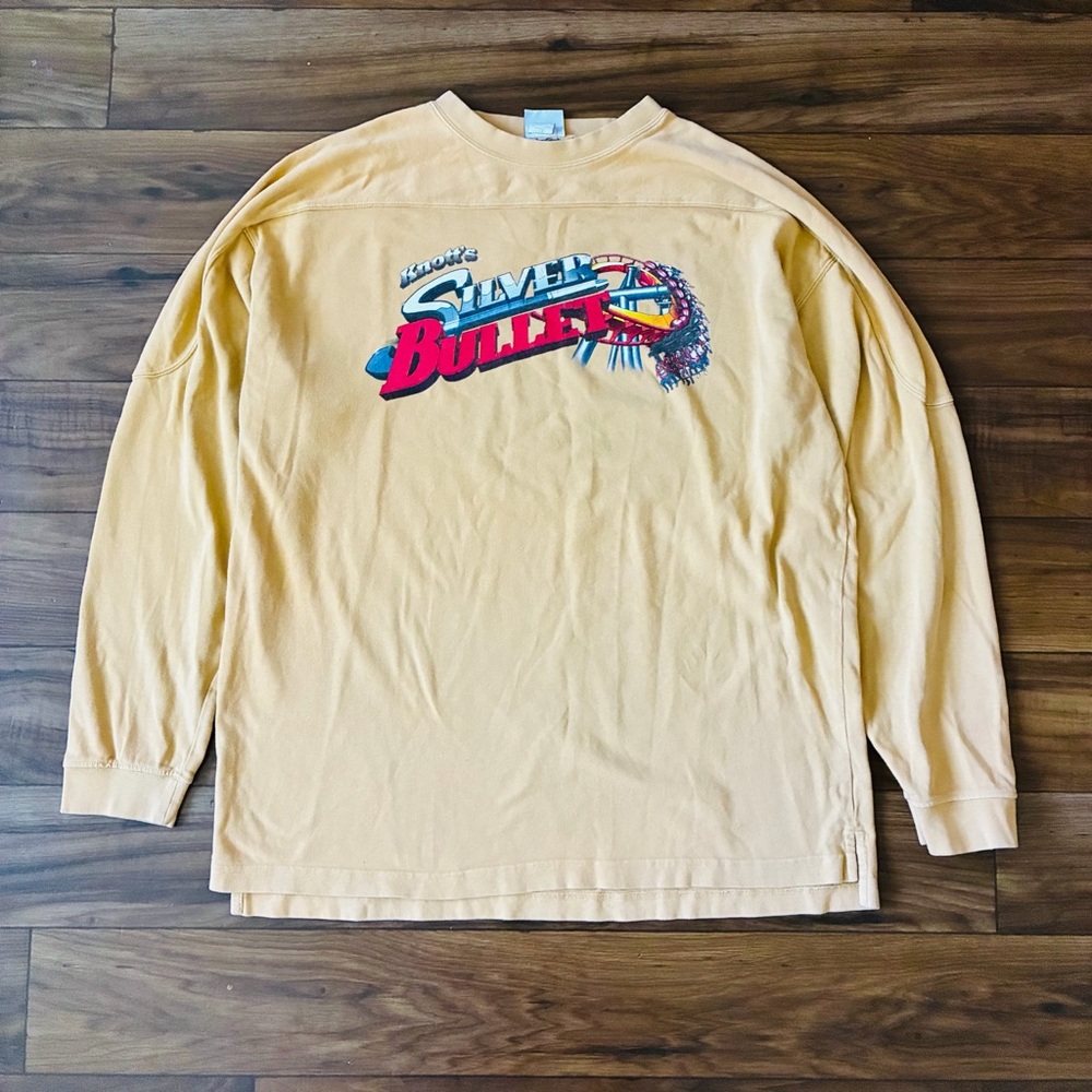 Rare Vintage Knott’s California Silver Bullet Mens Promotional Sweater